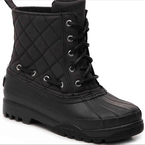 Sperry Shoes - Sperry Top-Sider Black Gosling Duck Boots